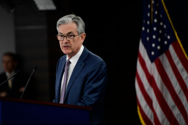 Federal Reserve Chair Powell Announces Half Percentage Point Interest Rate Cut